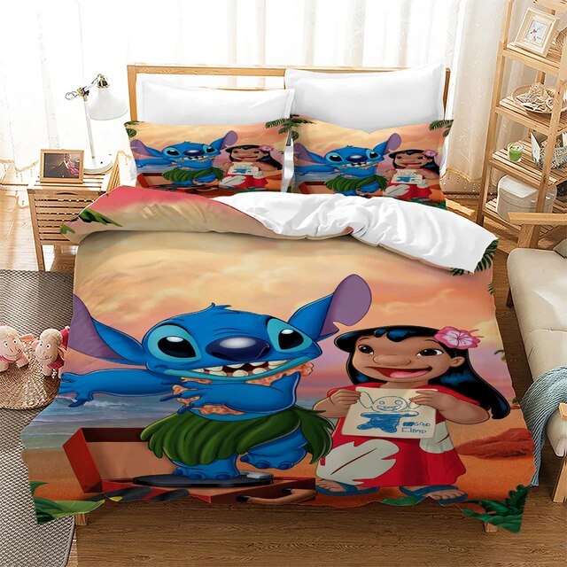 Lilo and stitch full bed set best sale