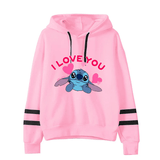 Stitch I Love You Hoodie