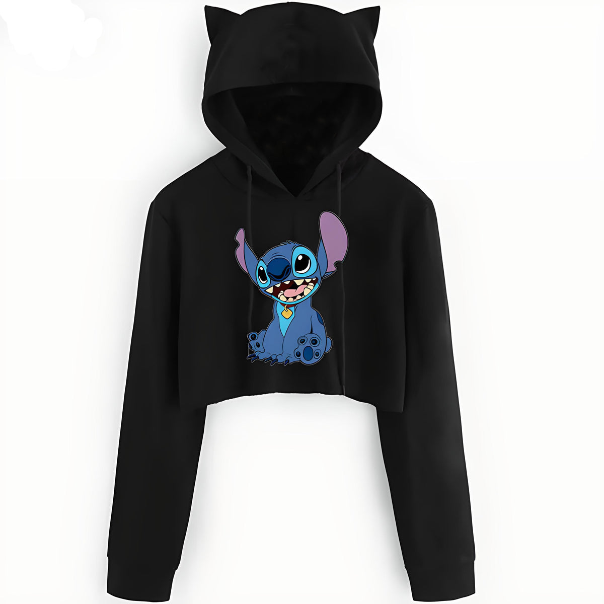 Stitch Hoodie With Ears Adults Stitch Merch