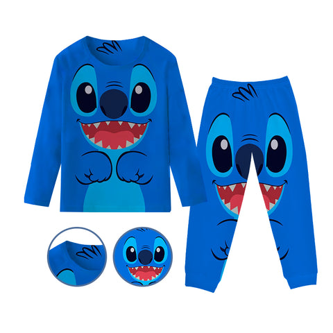 Blue Stitch Pajamas
