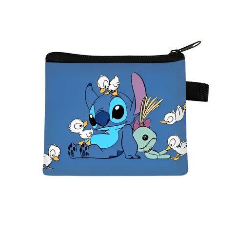 Blue Stitch Purse