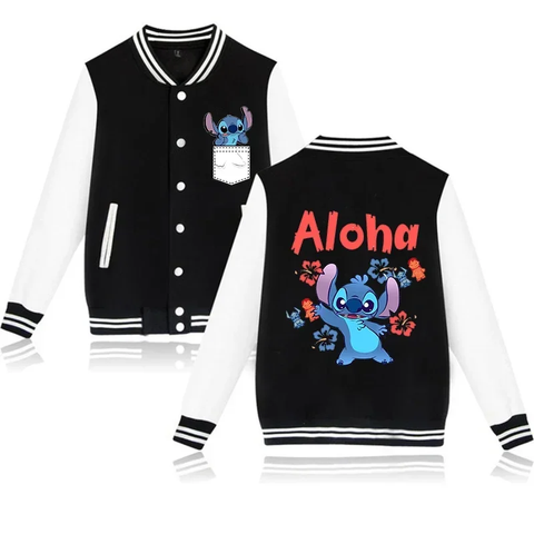 Funny Stitch Baseball Jacket