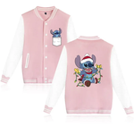 Happy Stitch Baseball Jacket