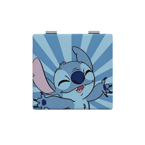 Happy Stitch Makeup Mirror Portable