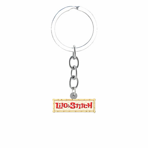 Lilo And Stitch Logo Keychain