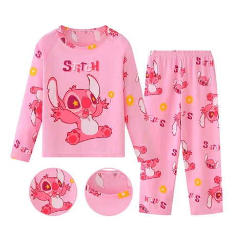 Pink Stitch Pajamas