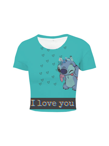 Stitch I Love You T-Shirt