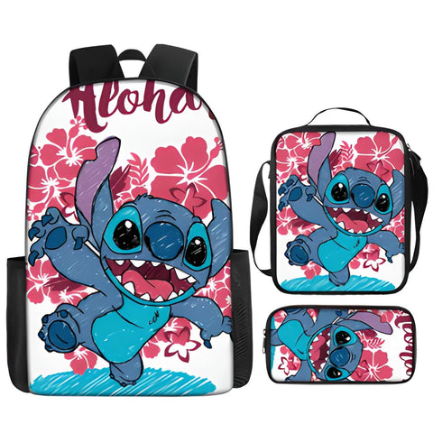 Stitch Aloha Backpack Set