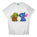 Stitch And Baby Yoda T-Shirt