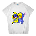 Stitch And Pikachu T-Shirt