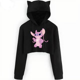 Stitch Angel Hoodie