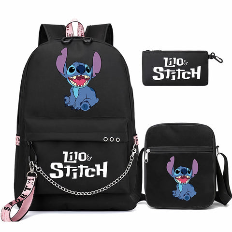 Stitch Backpack And Lunch Bag