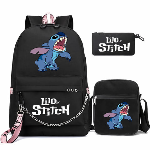 Stitch Backpack And School Supplies