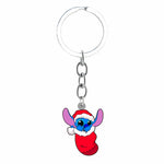 Stitch Christmas Keychain