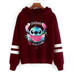 Stitch Embroidery Hoodie