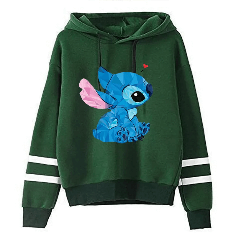 Adult stitch hoodie hotsell
