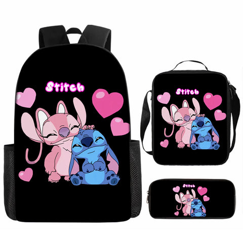 Stitch Love Backpack Set