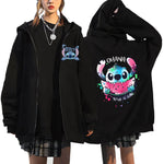 Stitch Movie Zip Up Hoodie