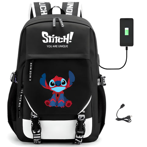 Stitch Spiderman Backpack