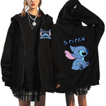 Stitch Zip Up Hoodie