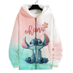 Stitch Alone Zip-Up Hoodie