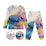 Stitch And Angel Cartoon Pajamas