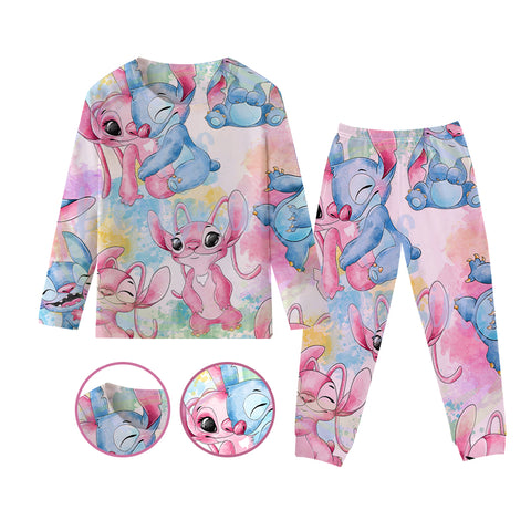 Stitch And Angel Pajamas
