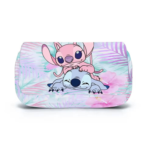 Stitch And Angel Pencil Case