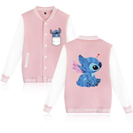 Stitch Artwork Baseball Jacket