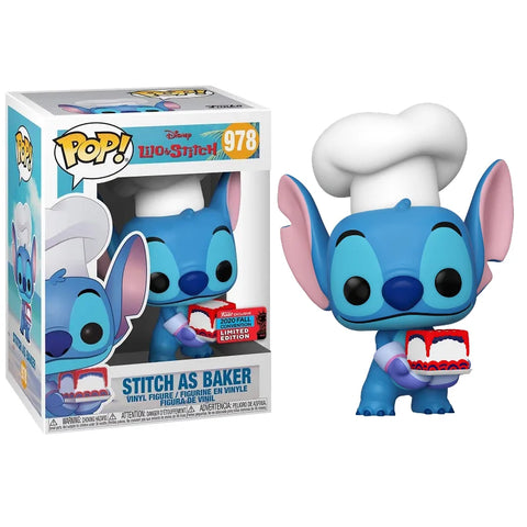 Stitch As Baker Funko Pop