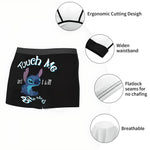 Stitch Touch Me And I Will Bite You Boxer