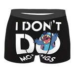 Stitch I Don't Do Mornings Boxer