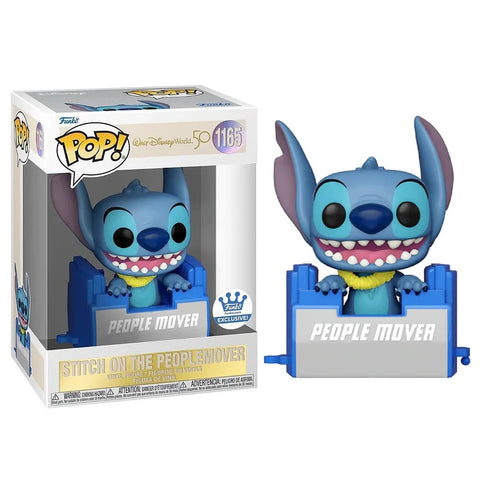 Stitch On The Peoplemover Funko Pop