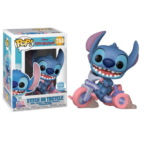 Stitch On Tricycle Funko Pop