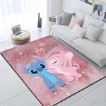 Stitch And Angel Couple Rug